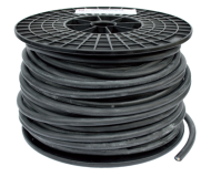 Ronde PVC Kabel Zwart 2x2,5mm²